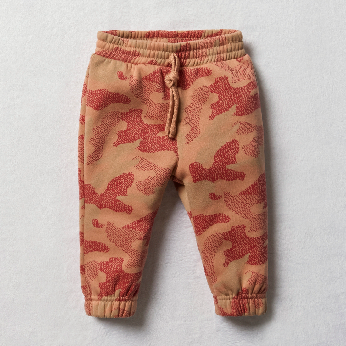 Printed AOP camo trackpant basic camel-CAMEL-3-6 MTHS