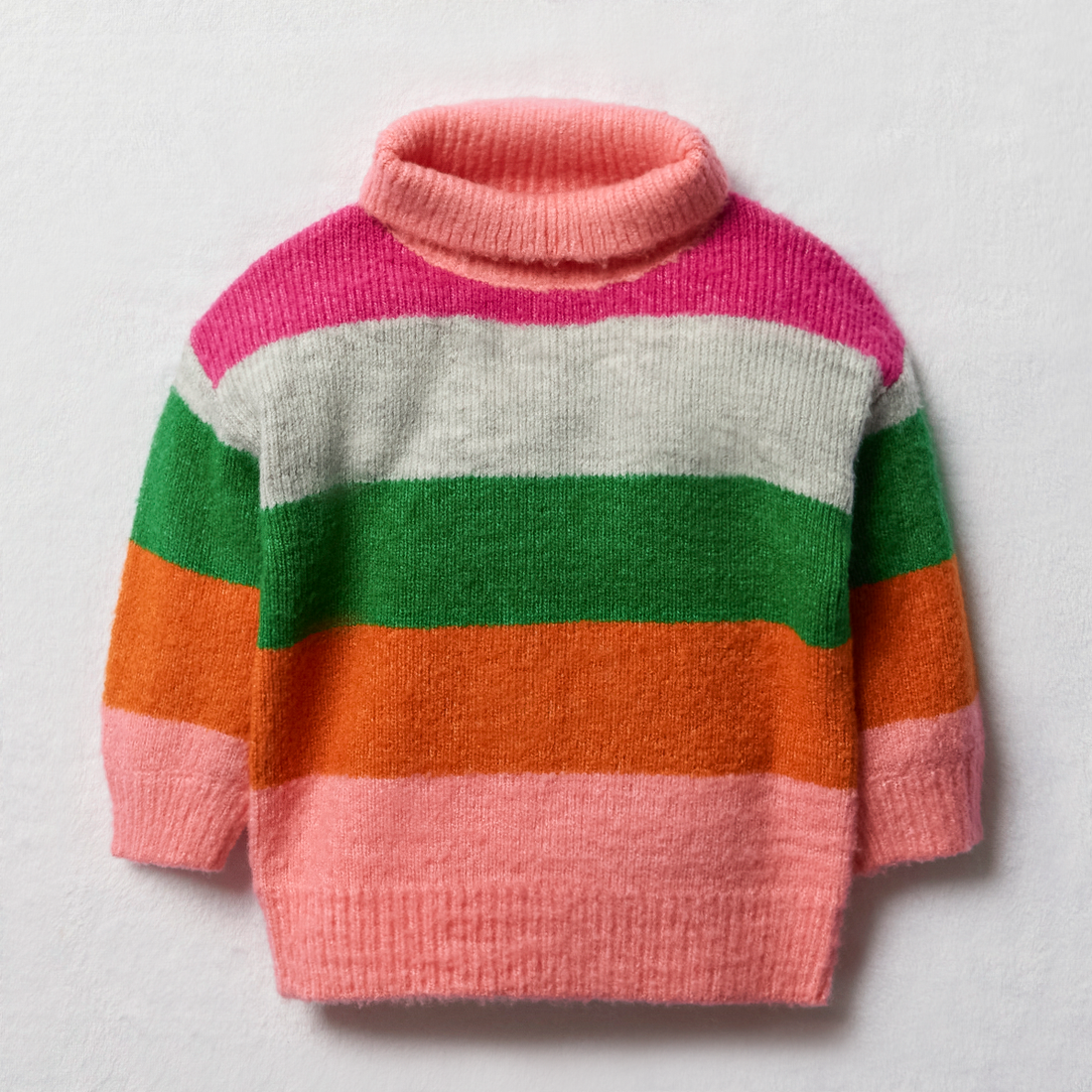 Fashion knitwear pullover stripe-ASSORTED-6-12 MTHS