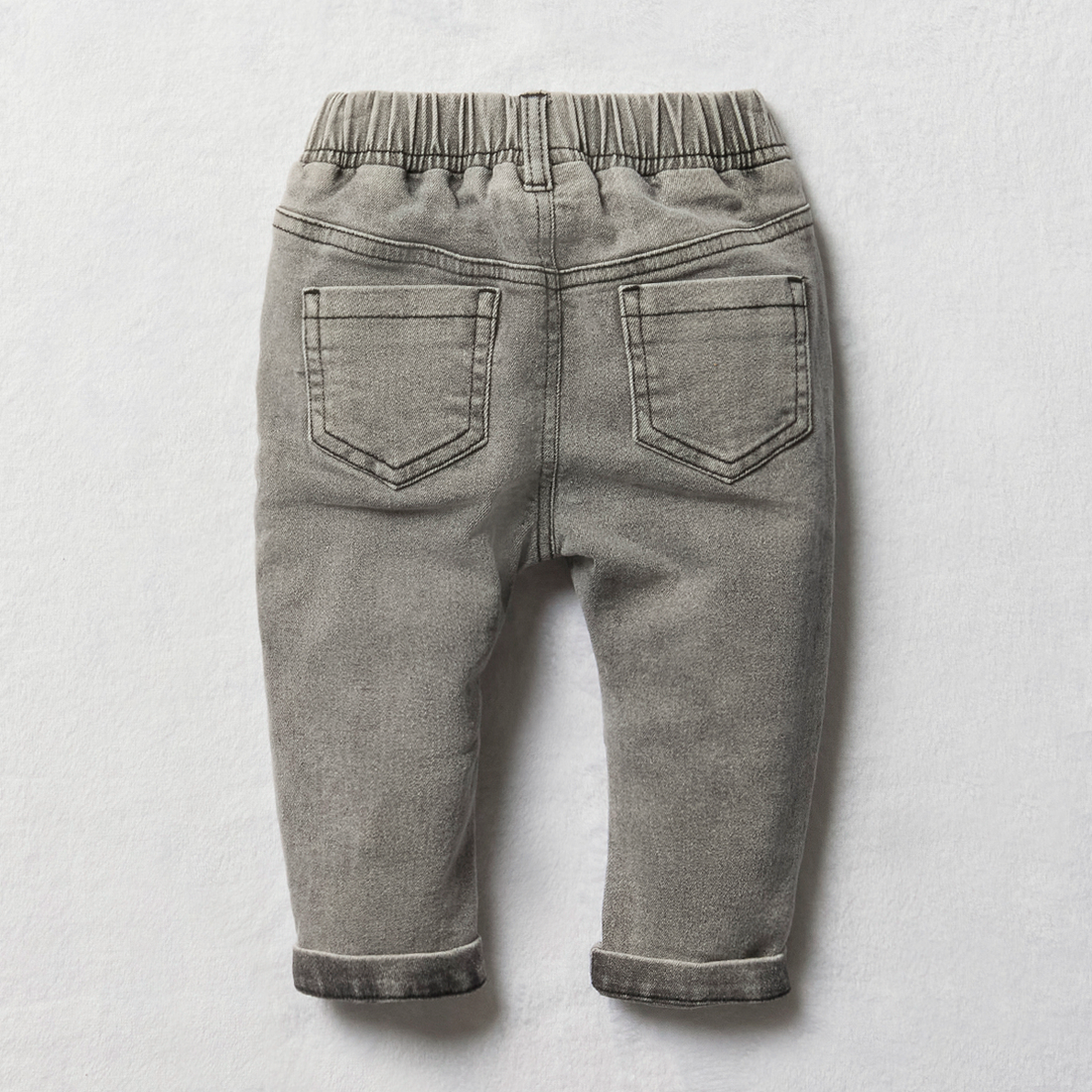 JOGGER DENIM TROUSER GREY-GREY-12-18 MTHS