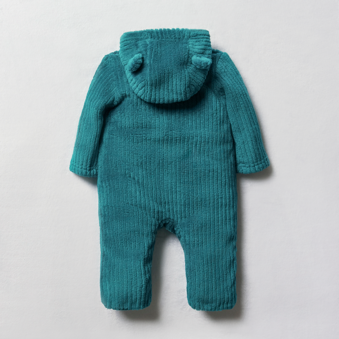 Coral fleece babygrow harbor Blue-TEAL-0-3 MTHS