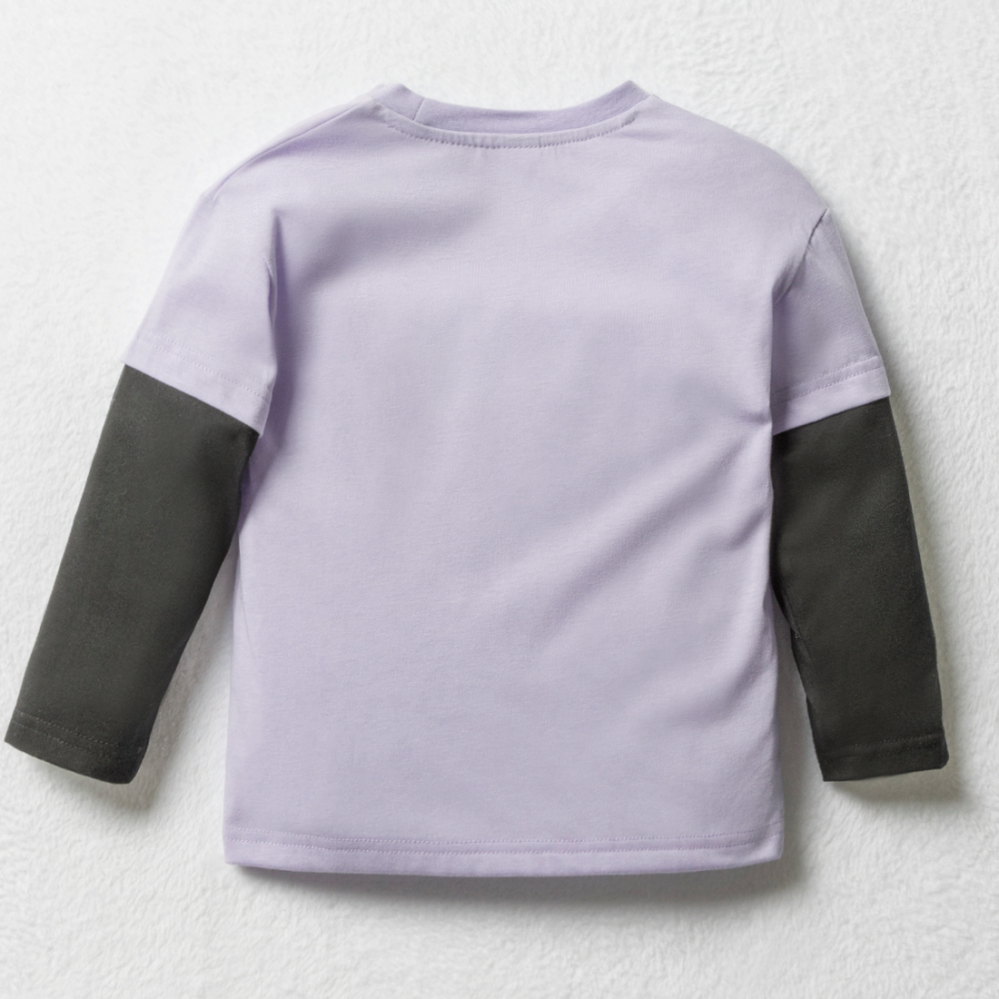 Twofer t-shirt lilac-LILAC-2-3 YRS