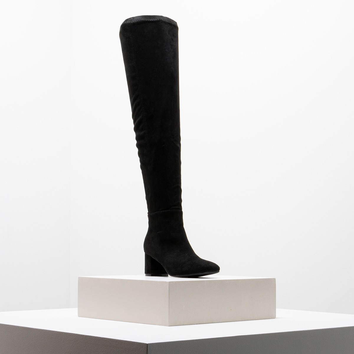 Smart over the knee boot black-BLACK-6 (1)