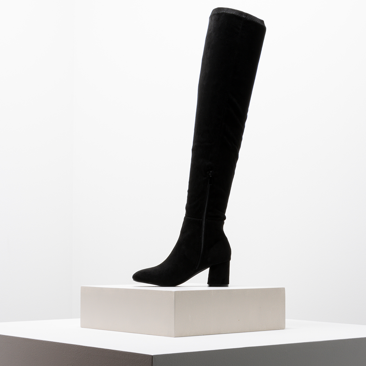 Smart over the knee boot black-BLACK-6 (2)