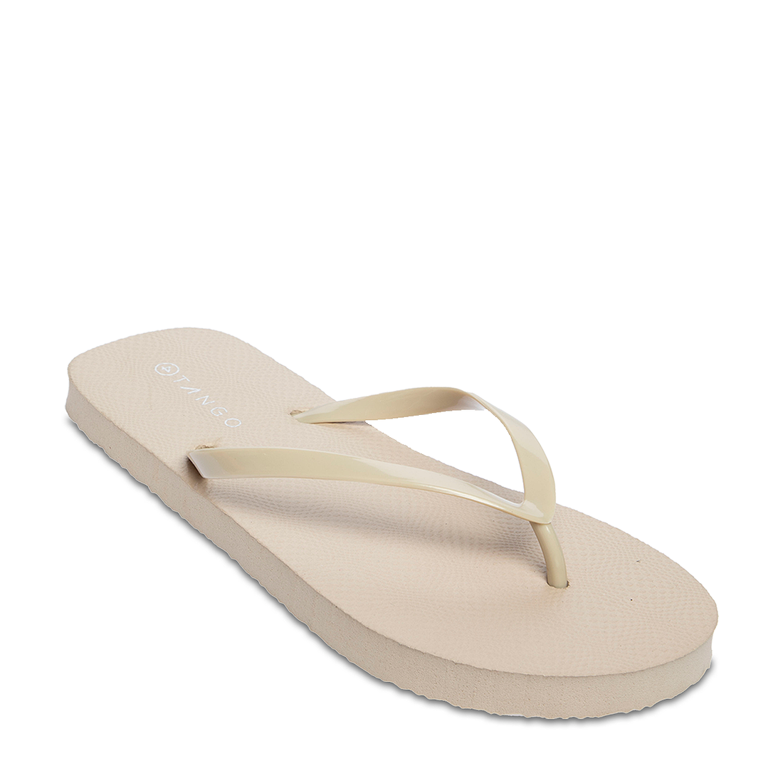 Plain flip flop beige-BEIGE-5