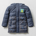 Avengers puffer parka jacket navy-NAVY-5-6 YRS