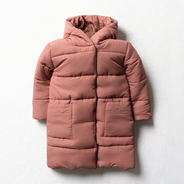 Duvet coat roan rouge-BURGUNDY-3-4 YRS