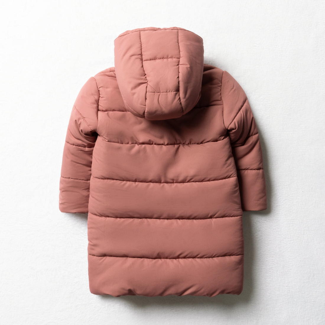 Duvet coat roan rouge-BURGUNDY-3-4 YRS