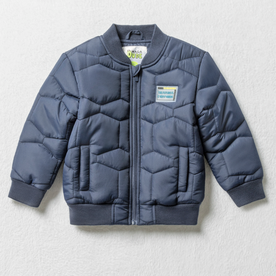 Bomber jacket dark blue-NAVY-3-4 YRS