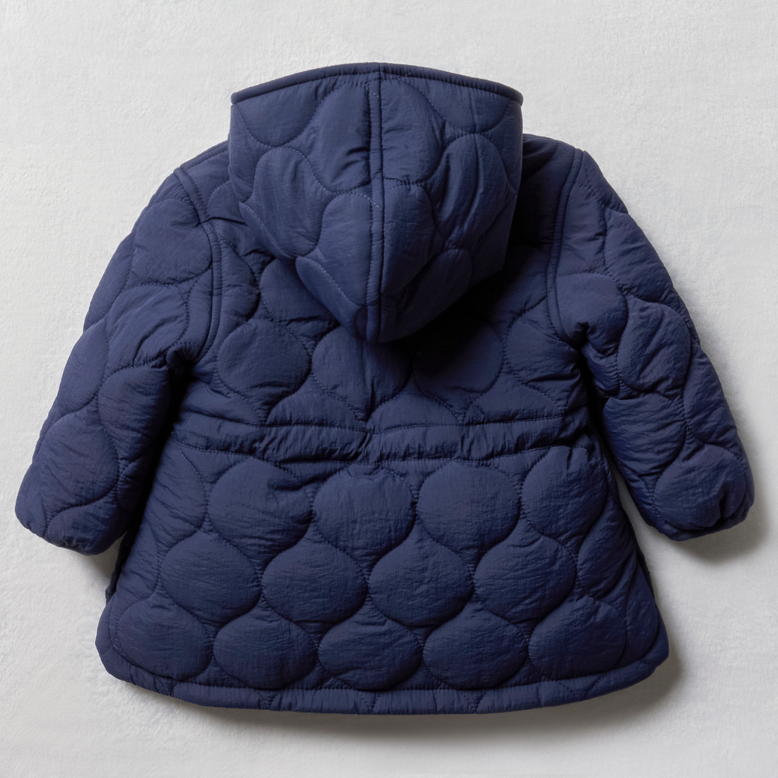 Quilted hooded parka jacket navy-NAVY-18-24 MTHS