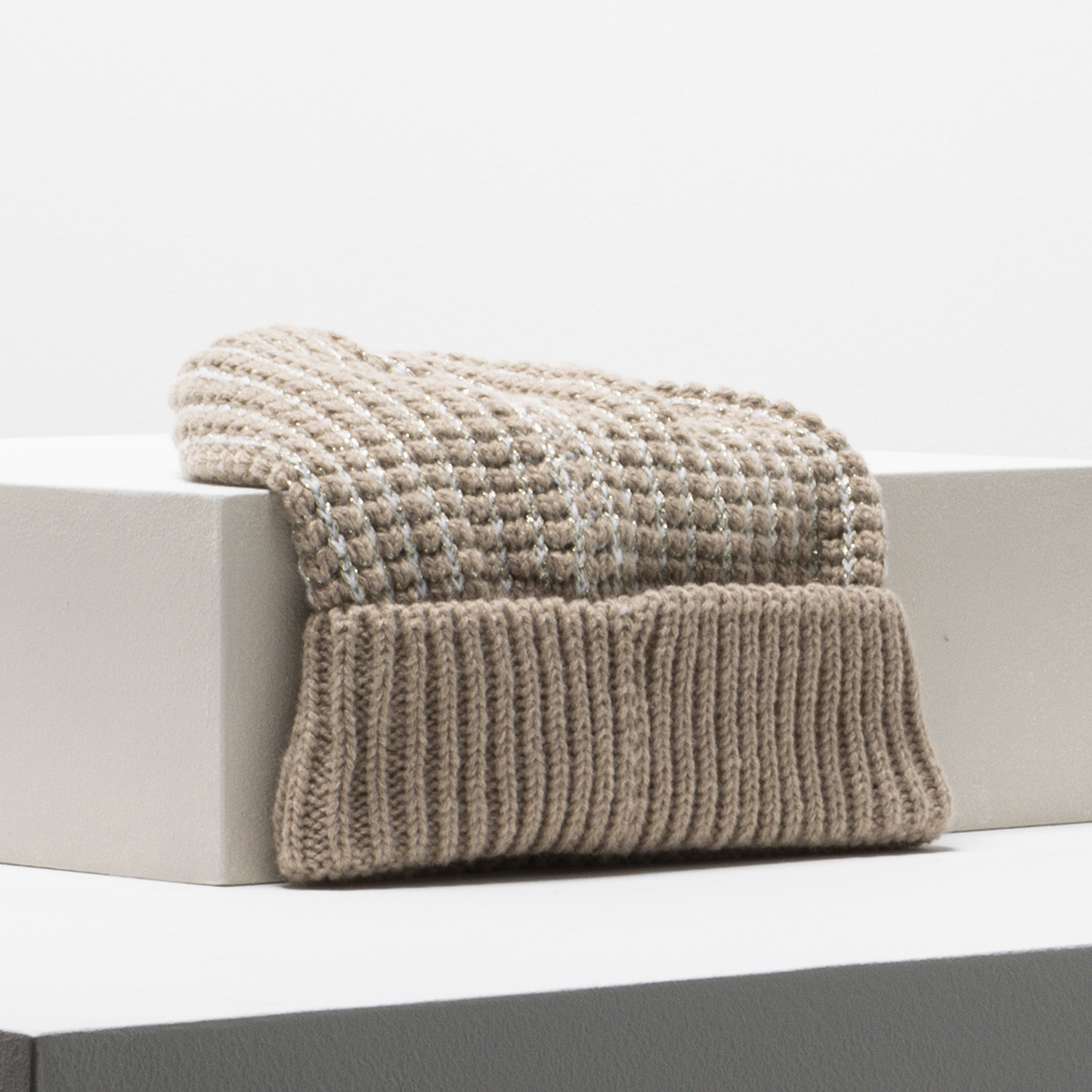 Lurex beanie taupe-TAUPE-ONE SIZE (2)