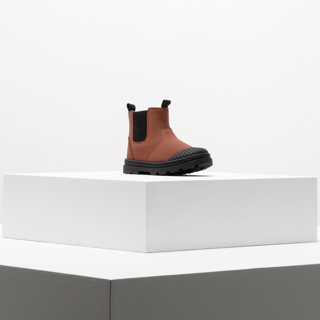 Chunky Chelsea Boot Rust-RUST-4