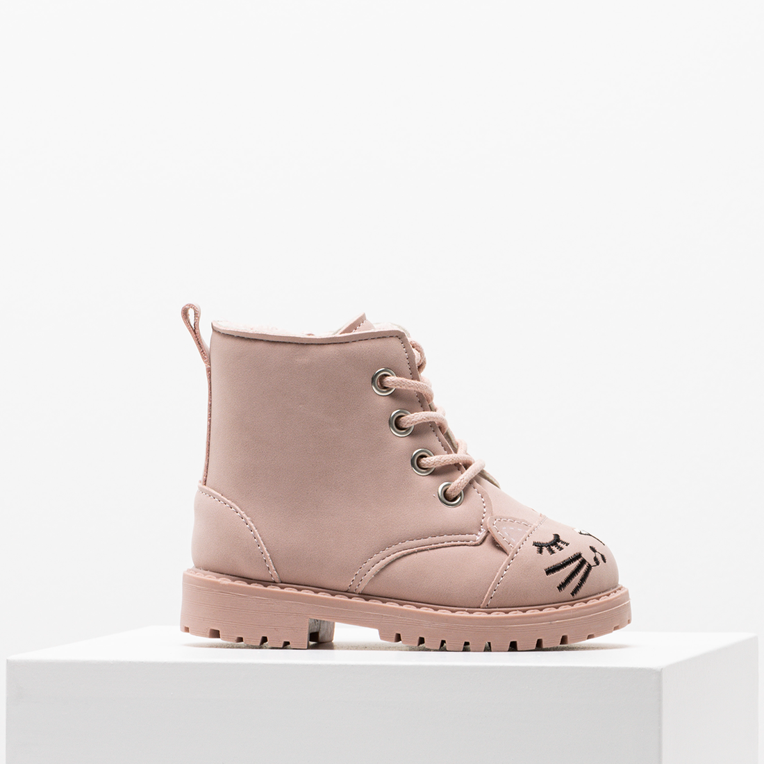 NOVELTY CHUNKY BOOT PINK-LIGHT PINK-4