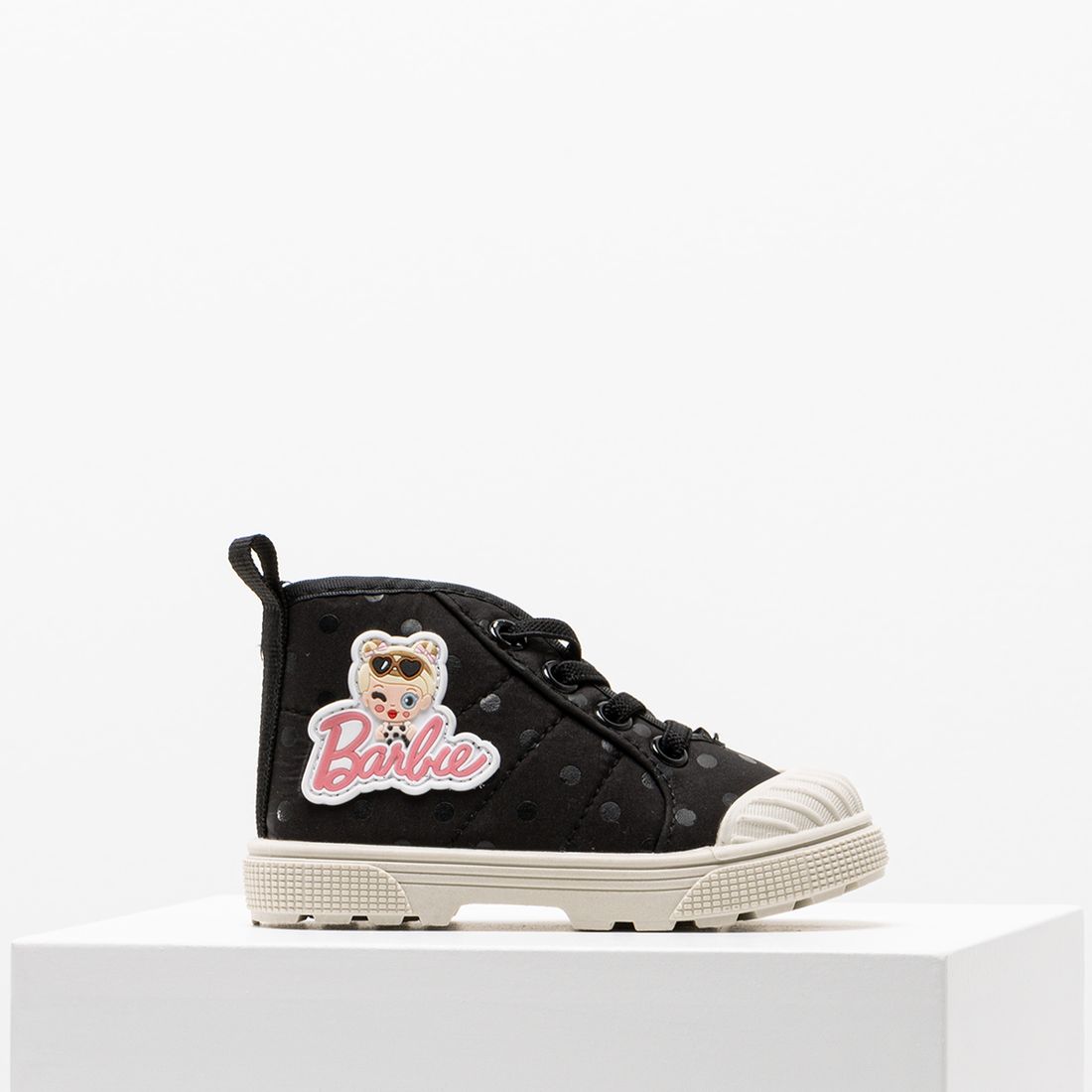 Barbie hightop sneaker black-BLACK-4