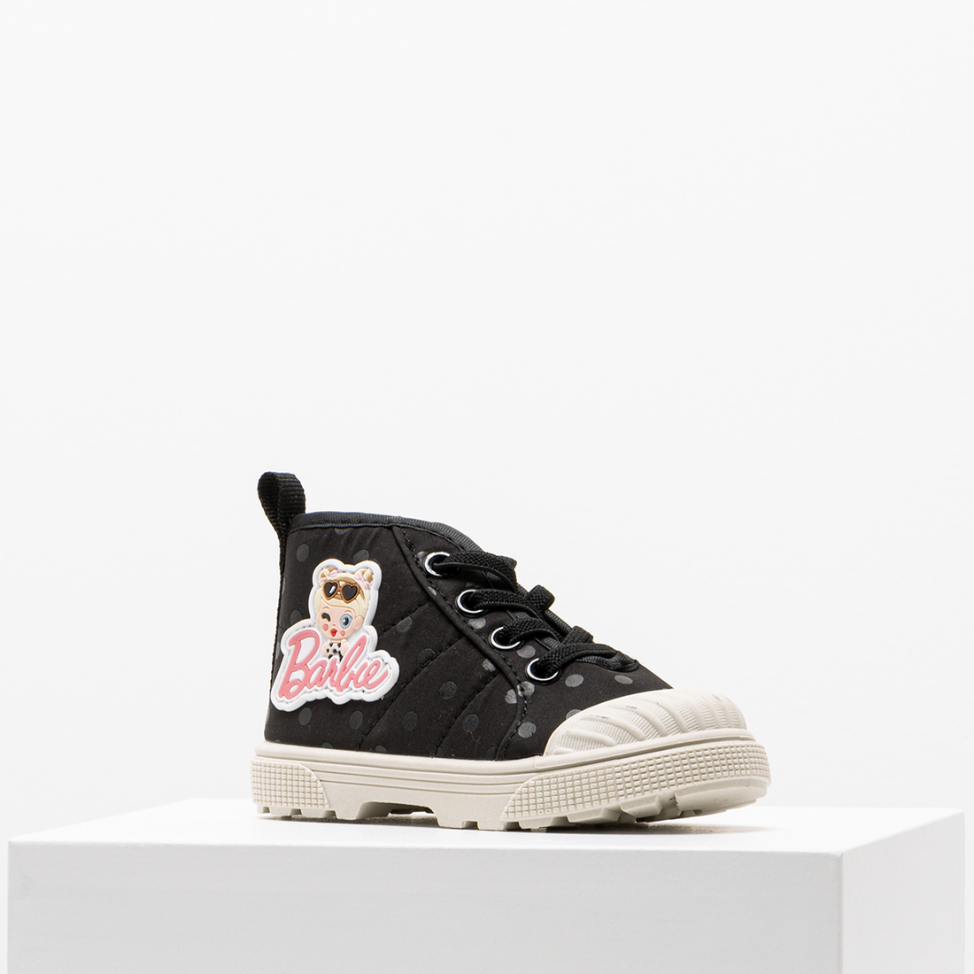 Barbie hightop sneaker black-BLACK-4