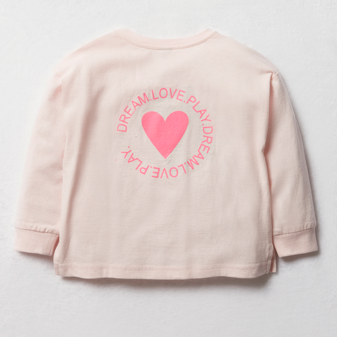 Track T shirt pink-DUSTY PINK-2-3 YRS