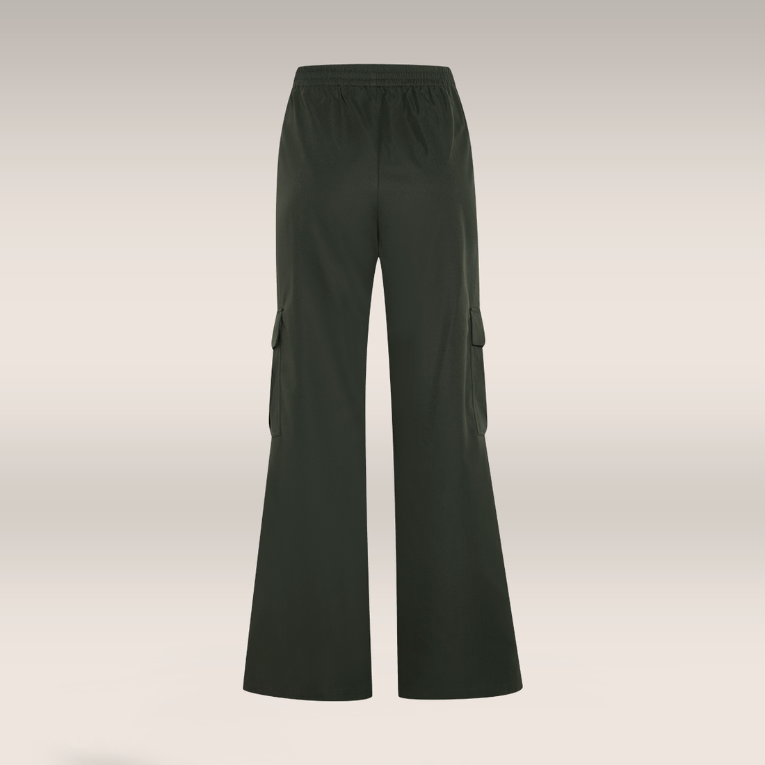 Cargo pant wide leg kombu green-KHAKI-30