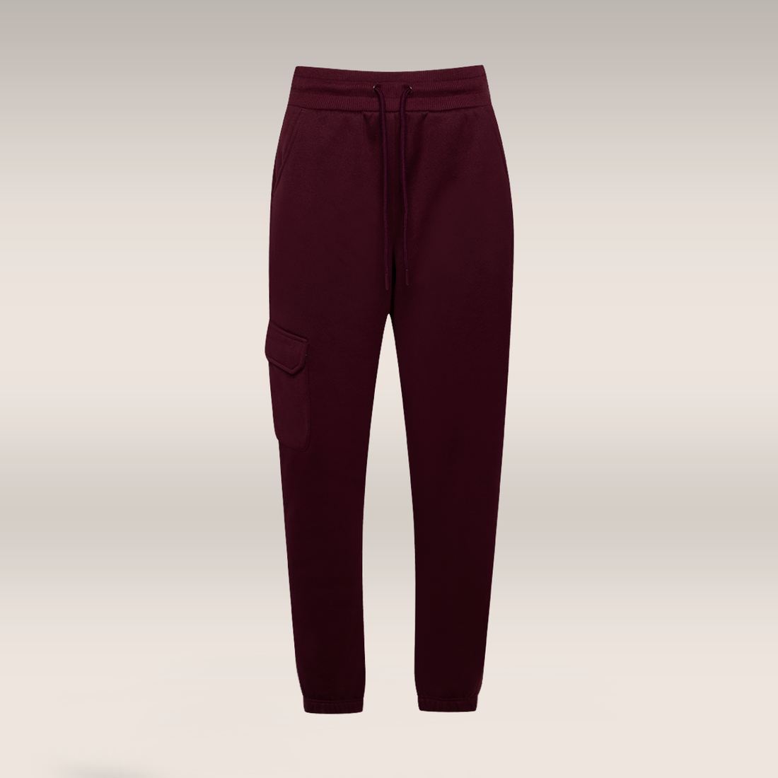 Utility Styled Jogger windsor wine-BURGUNDY-S