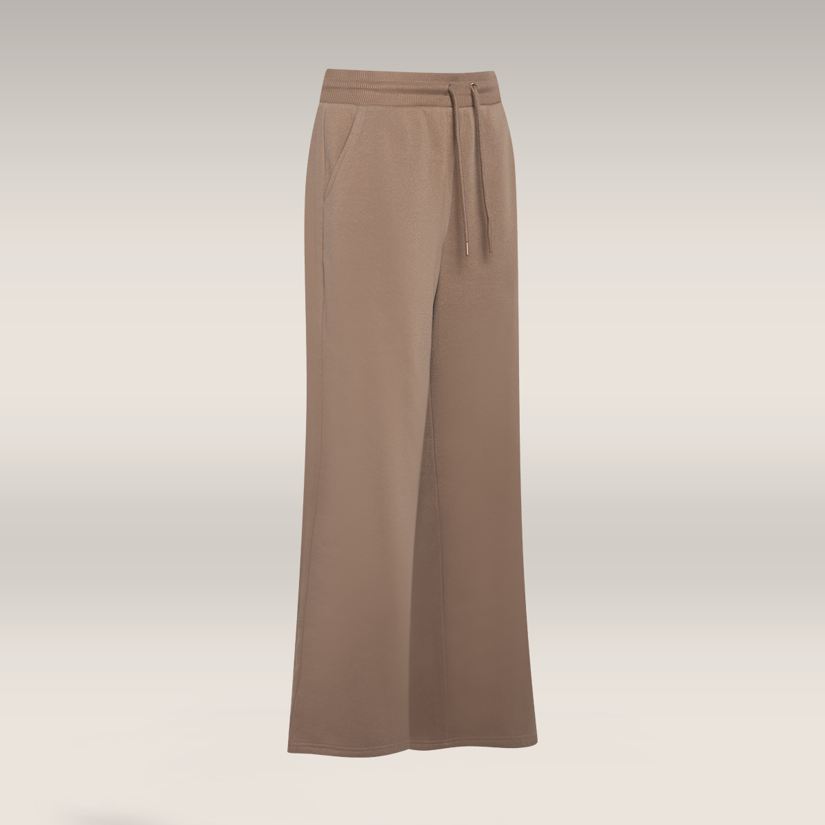 Wideleg trackpant beaver fur-MOCHA-S (2)