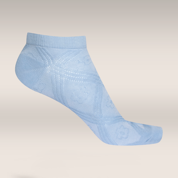 5 Pack lowcut socks blue check-ASSORTED-4-7