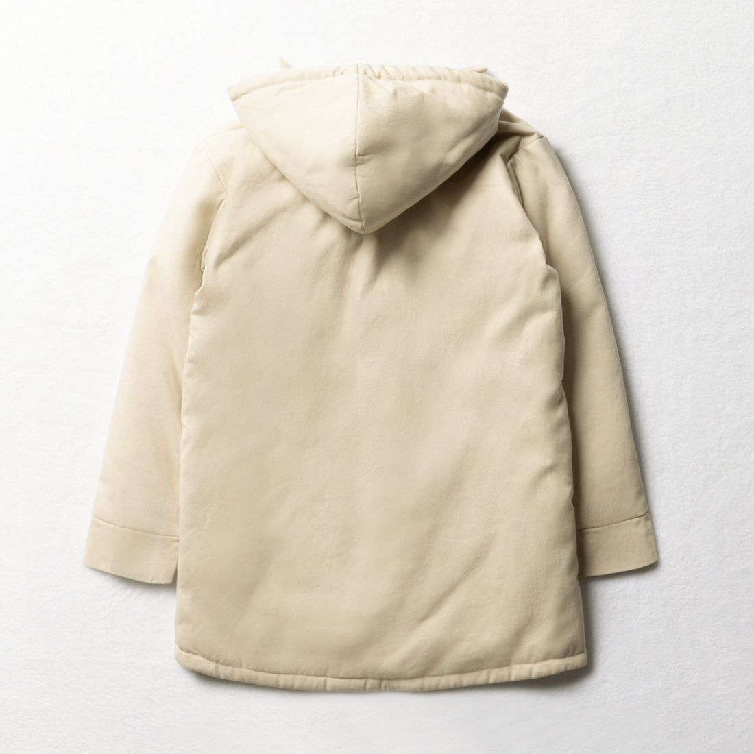 STYLED LL PARKA  JACKET COTTON TWILL STONE-BEIGE-11-12 YRS