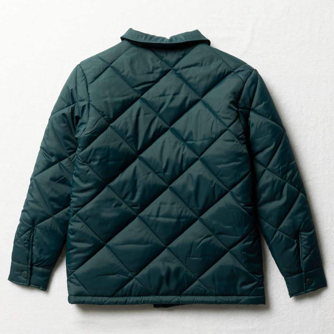 SHACKET QUILTED TEAL-TEAL-7-8 YRS