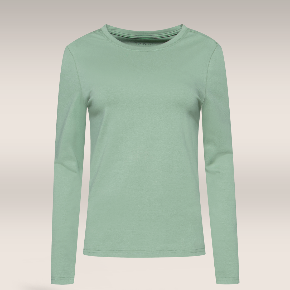 LSLv Crew Cotton Elastine T-shirt Sage Top up-SAGE-M