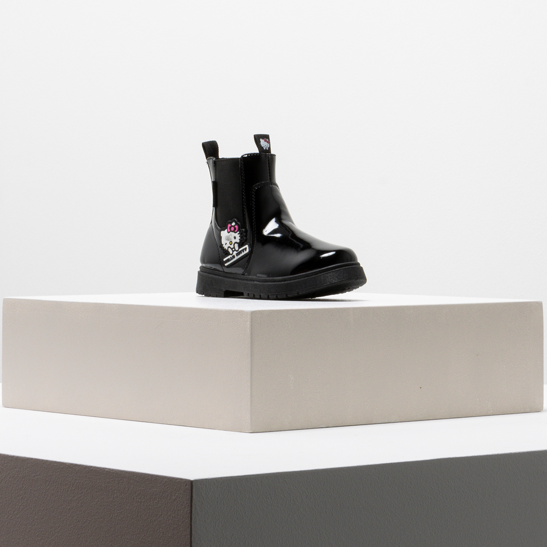 ST hello kitty chelsea boot-BLACK-8