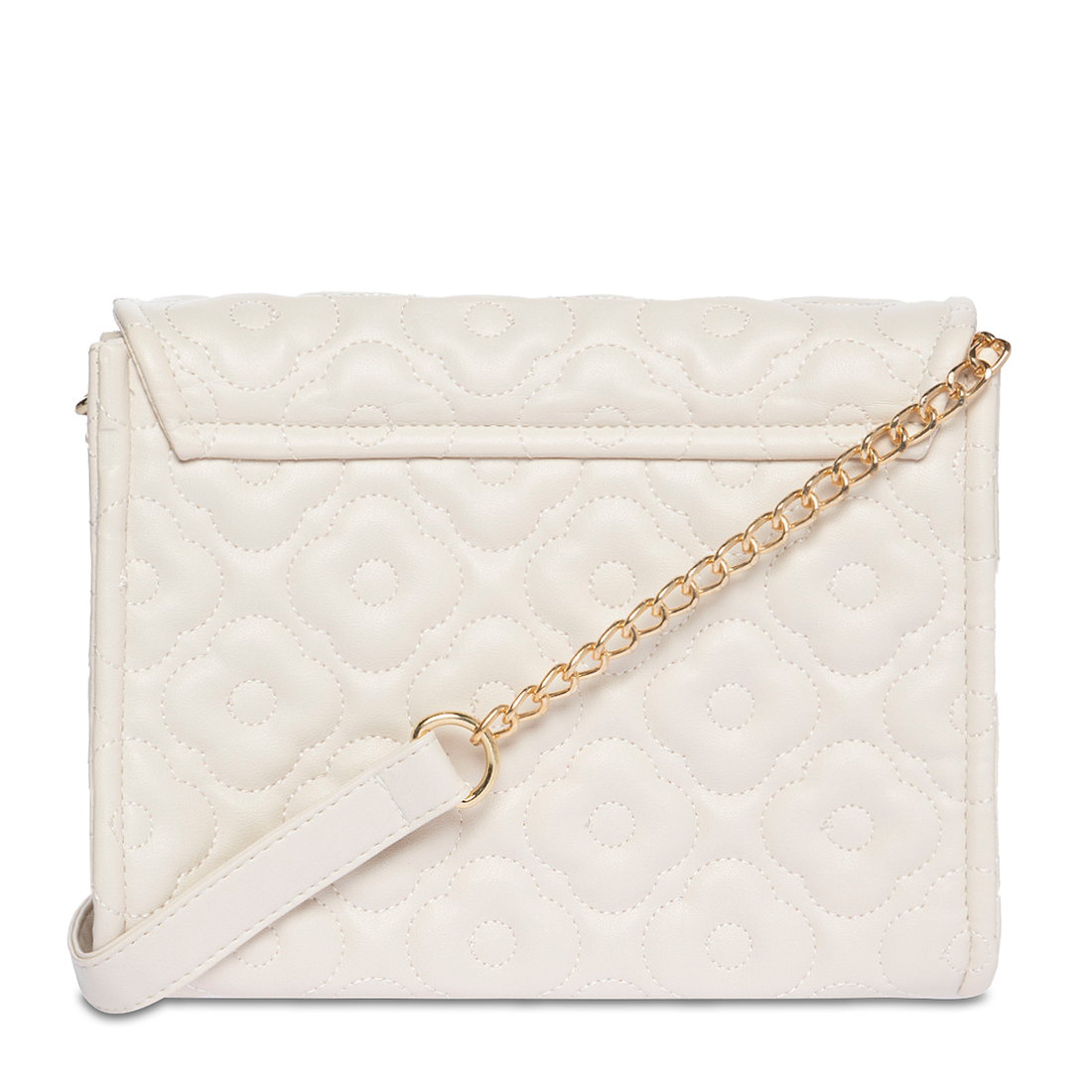 Floral embossed crossbody milk-MILK-ONE SIZE