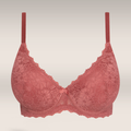 2 PACK BIG BALCONETTE LACE  CORAL PINK-CORAL-38 D (1)