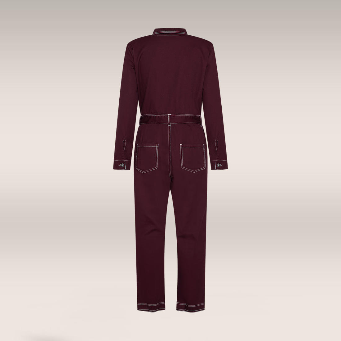 Denim boilersuit windsor wine-WINE-28