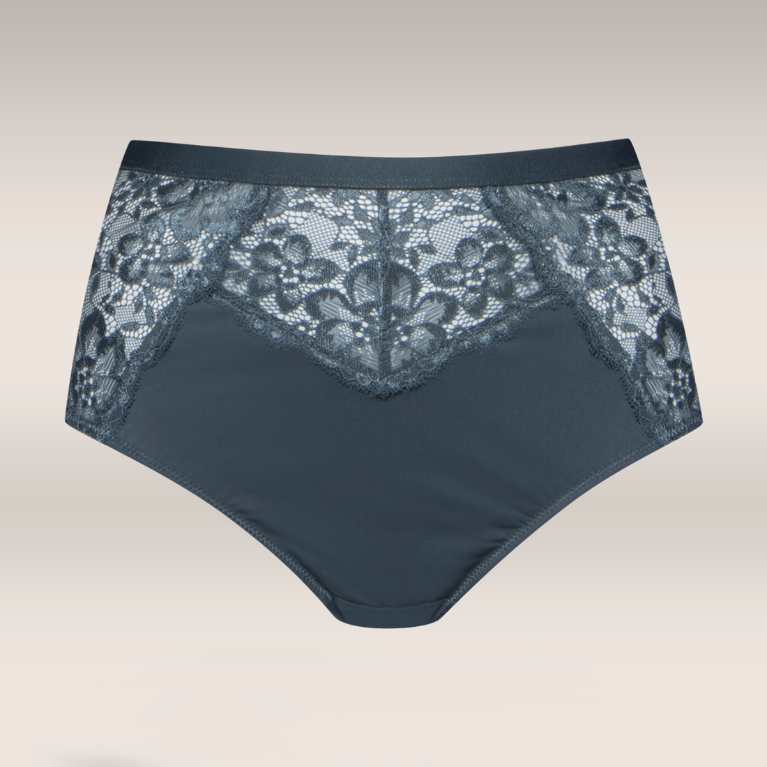 3 PACK BRIEF LACE GREY PEACH BURNT ROSE-MID GREY-L