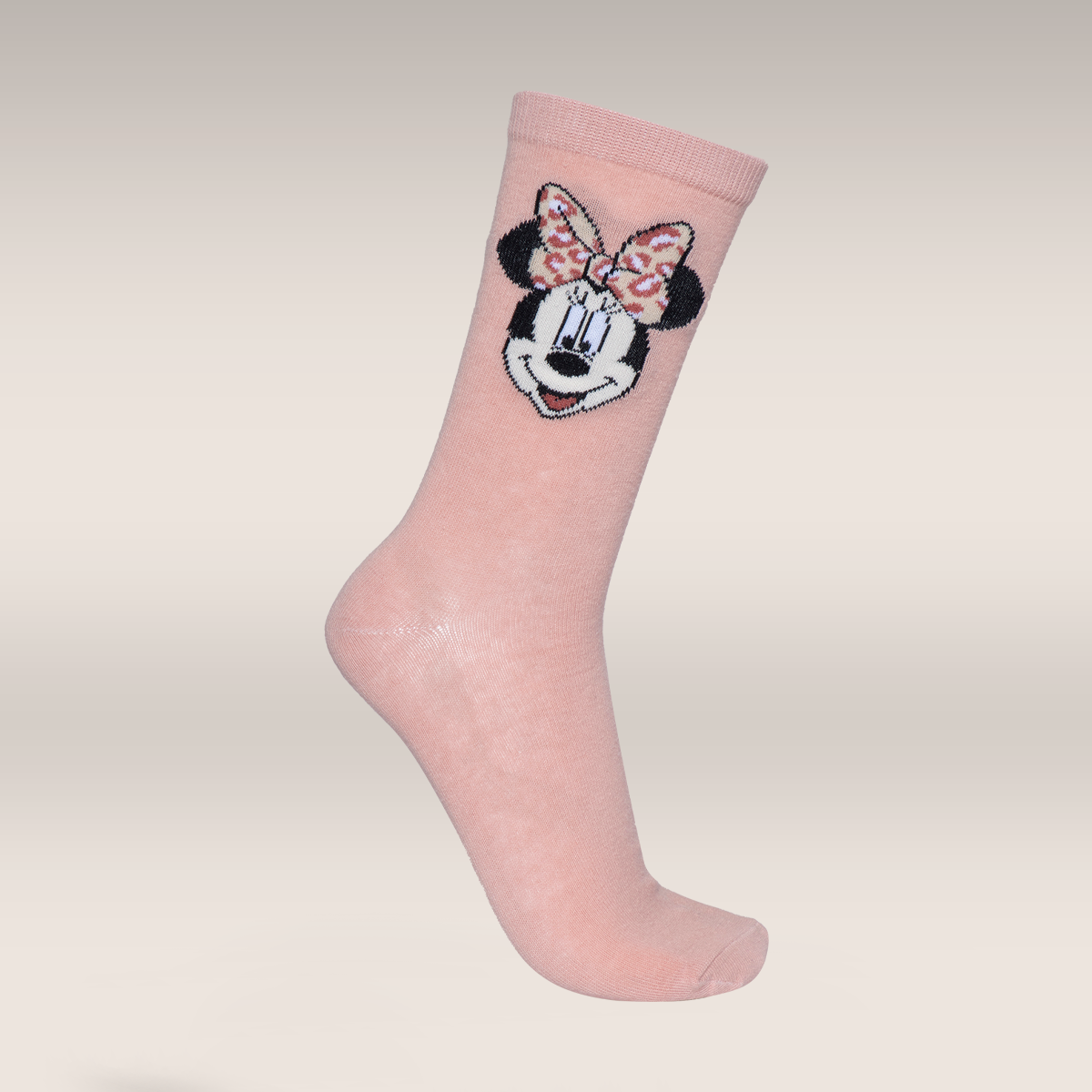 3 Pack anklet mickey mouse pink-DUSTY PINK-4-7 (3)