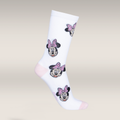 3 PACK ANKLET SOCK MINNIE MOUSE PINK-MID PINK-4-7 (2)