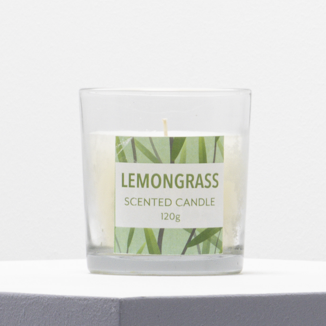 Lemon grass scented candle green-GREEN-ONE SIZE