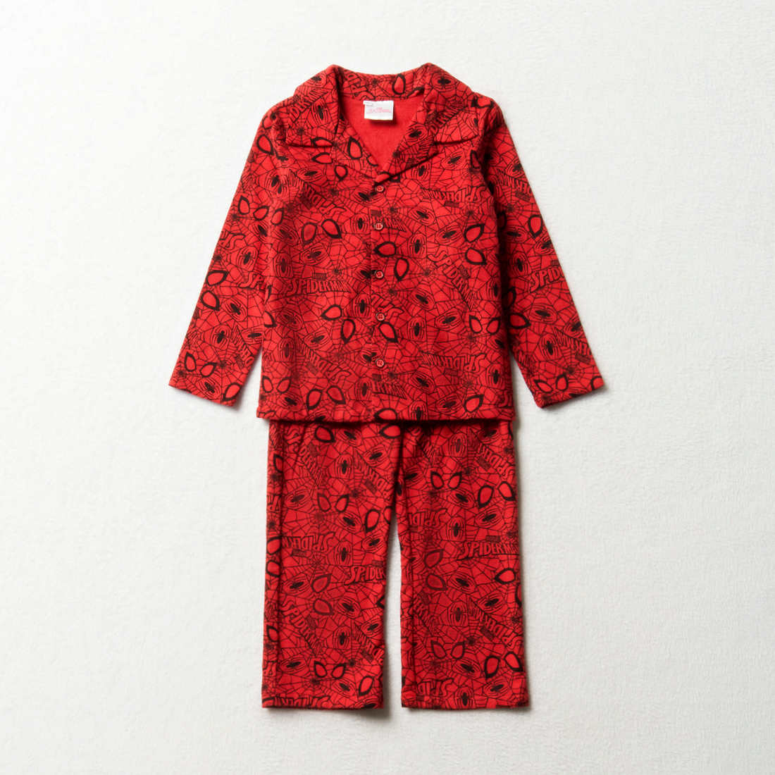 Spider-Man flannel pj red-BRIGHT RED-2-3 YRS