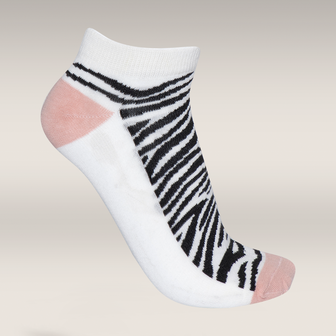 5 Pack lowcut socks pink leopard-ASSORTED-4-7