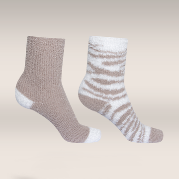 2 Pack  chunky socks stone animal-ASSORTED-4-7