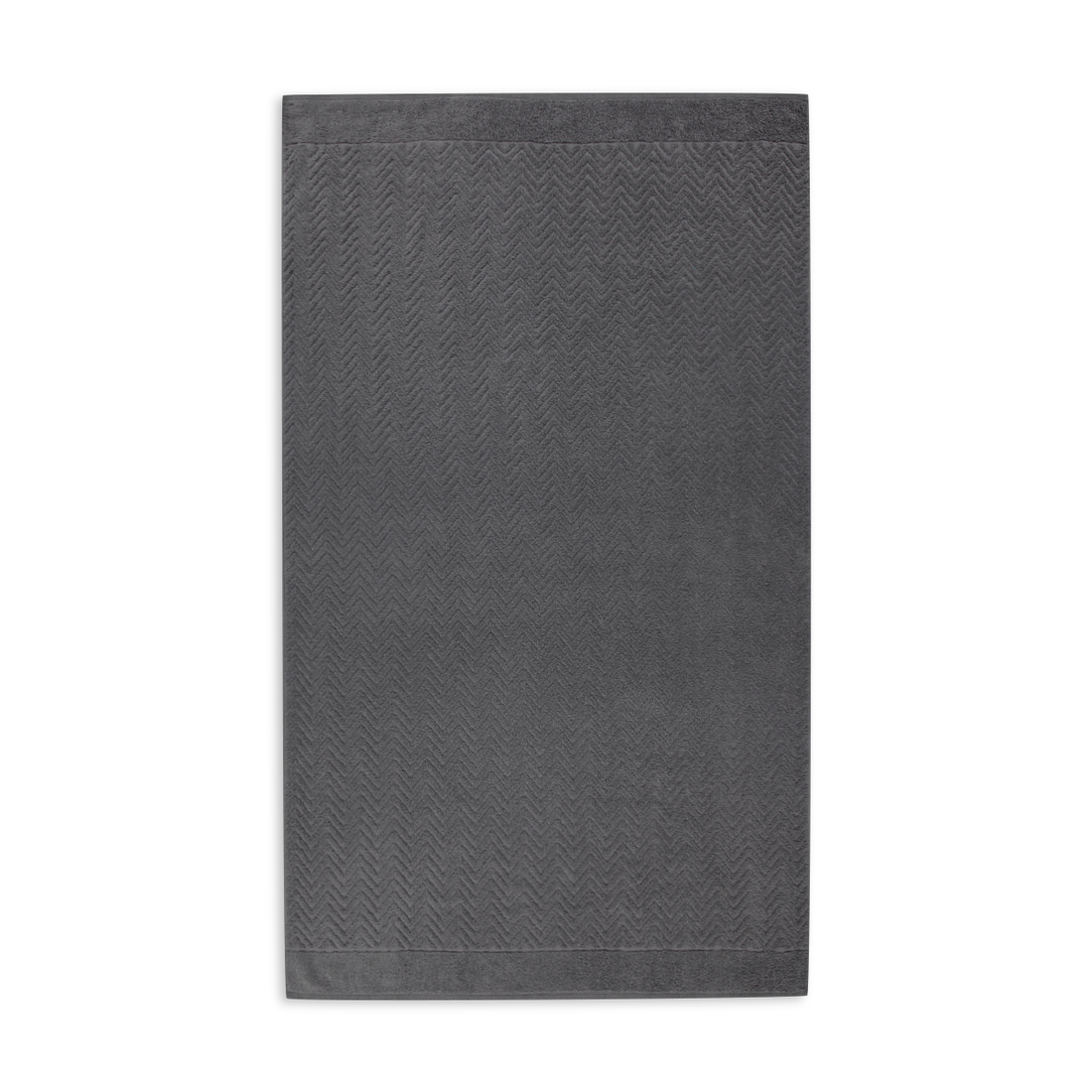 TEXTURED BATH SHEET GREY-GREY-85X150 CM