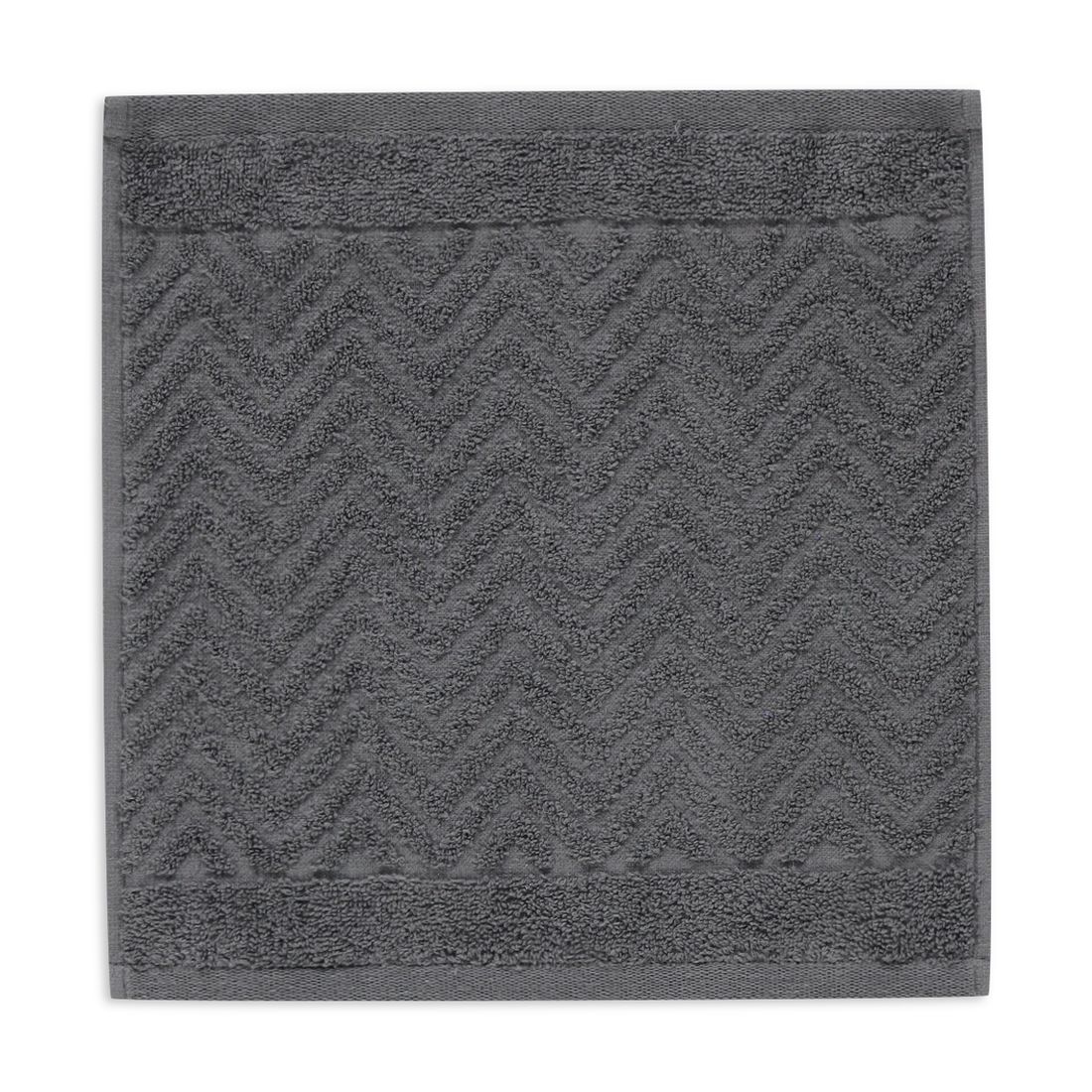 TEXTURED FACE CLOTH GREY-GREY-30X30 CM