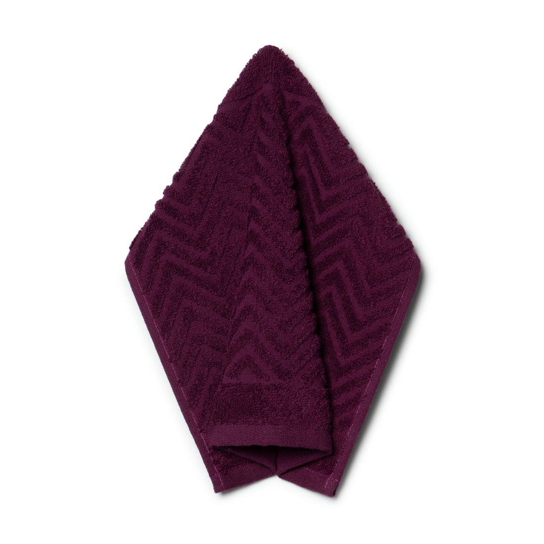 TEXTURED FACE CLOTH GRAPE-GRAPE-30X30 CM