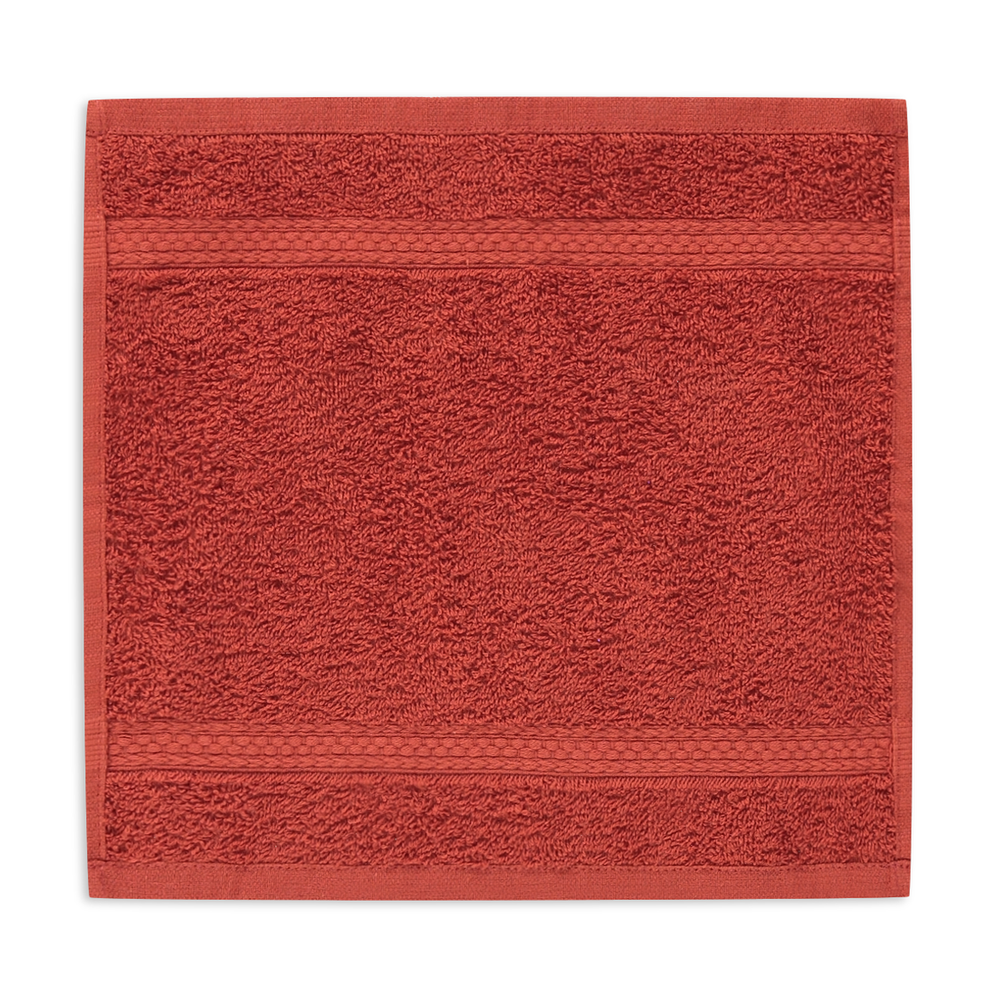 Face cloth burnt orange-BURNT ORANGE-30X30 CM