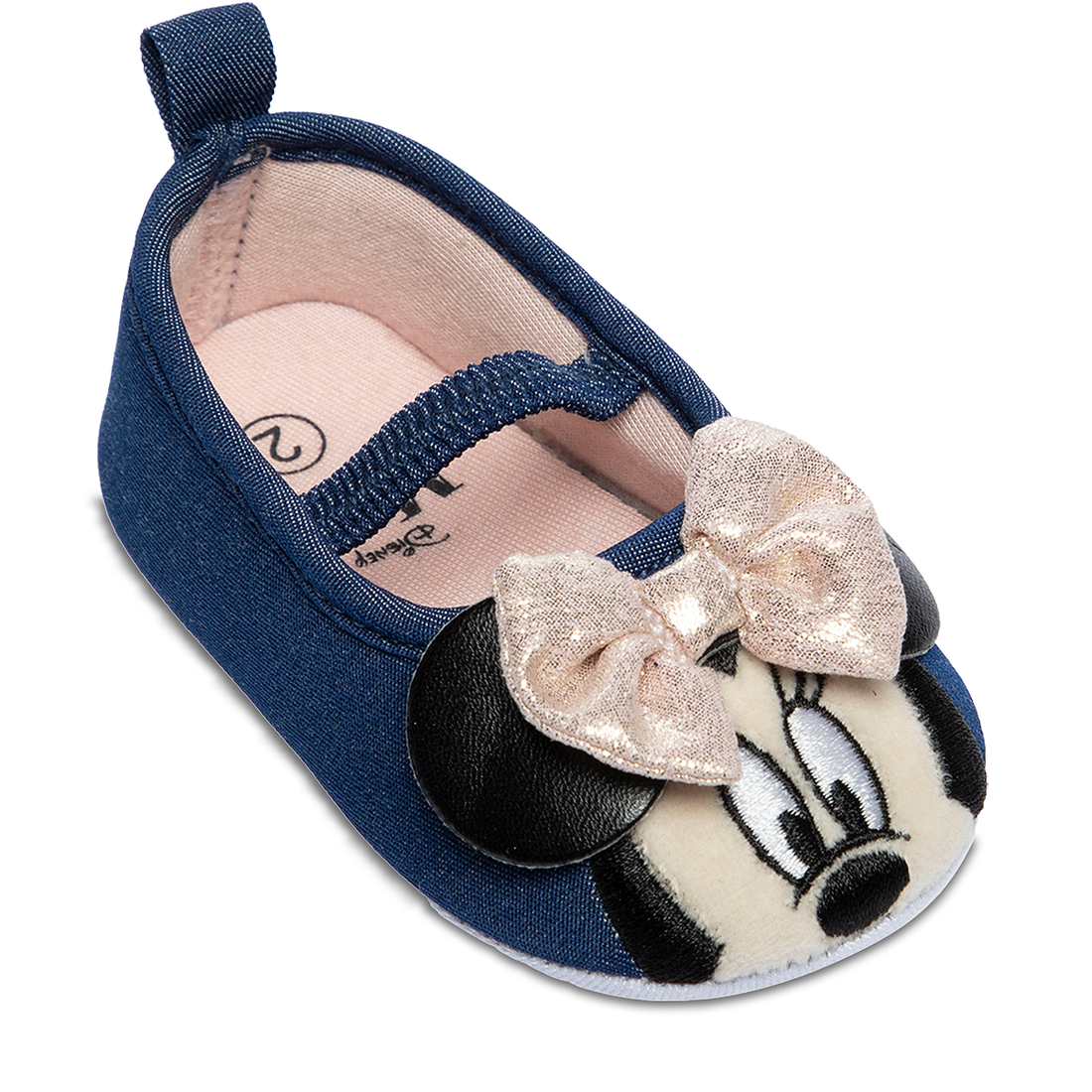 Minnie elastic pump denim-NAVY-0