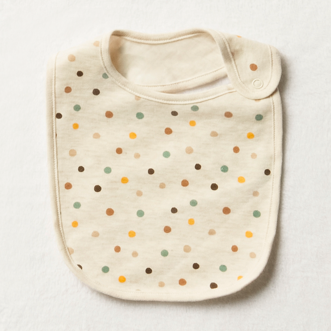 3PK BIB MFW UNI UNI BEAR PRINT-OATMEAL-ONE SIZE