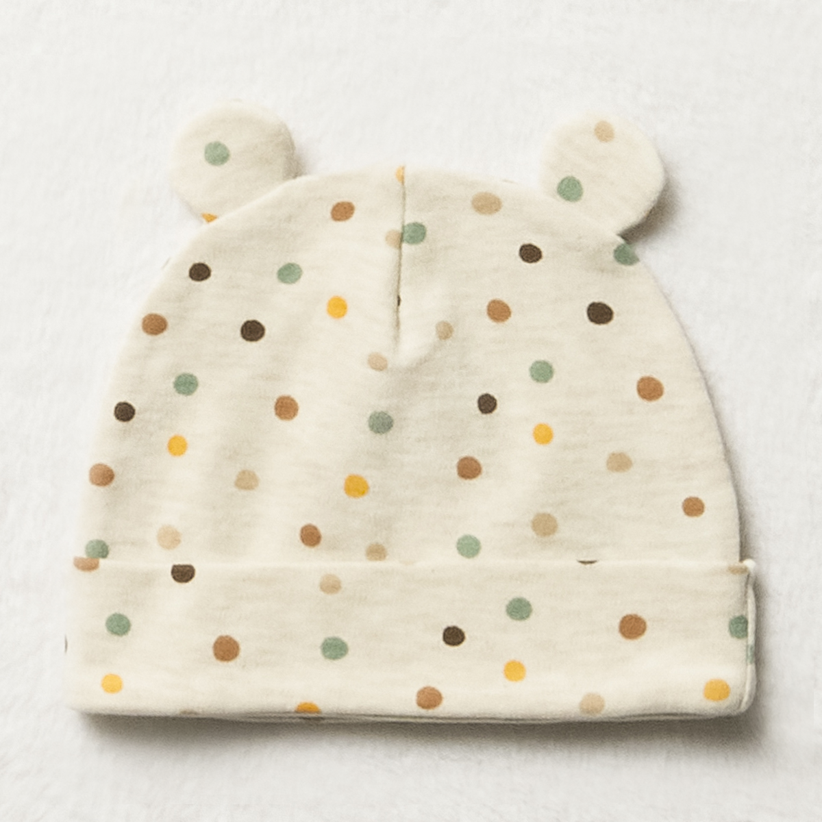 3PK HATS MFW UNI BEAR PRINT-OATMEAL-0-3 MTHS (1)