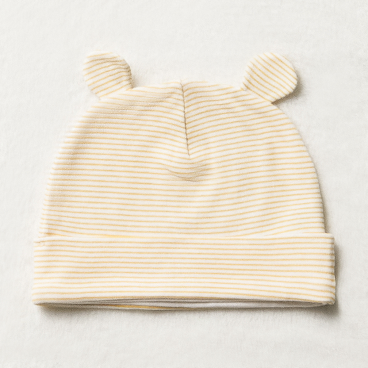 3PK HATS MFW UNI BEAR PRINT-OATMEAL-0-3 MTHS (3)