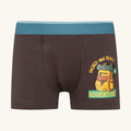 3 Pack camping knit boxer chocolate-CHOCOLATE-2-3 YRS (3)