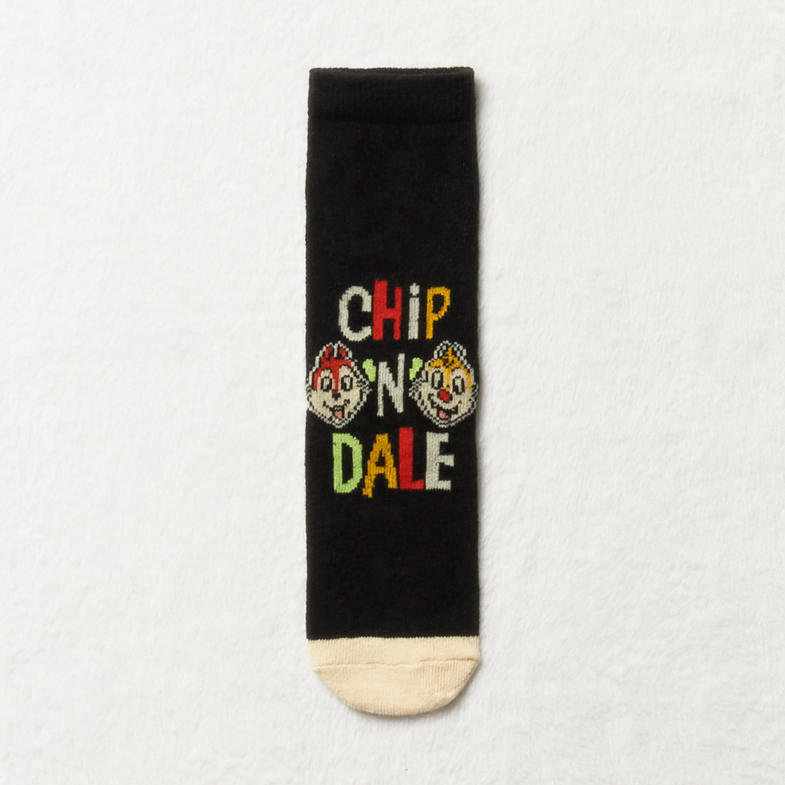 Chip and Dale 3 pack socks black-BLACK-9-12