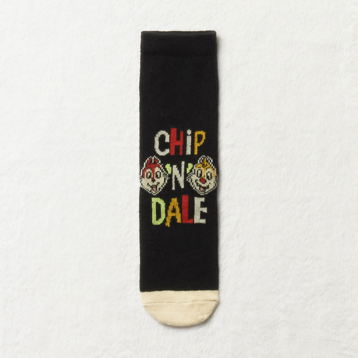 Chip and Dale 3 pack socks black-BLACK-9-12 (1)