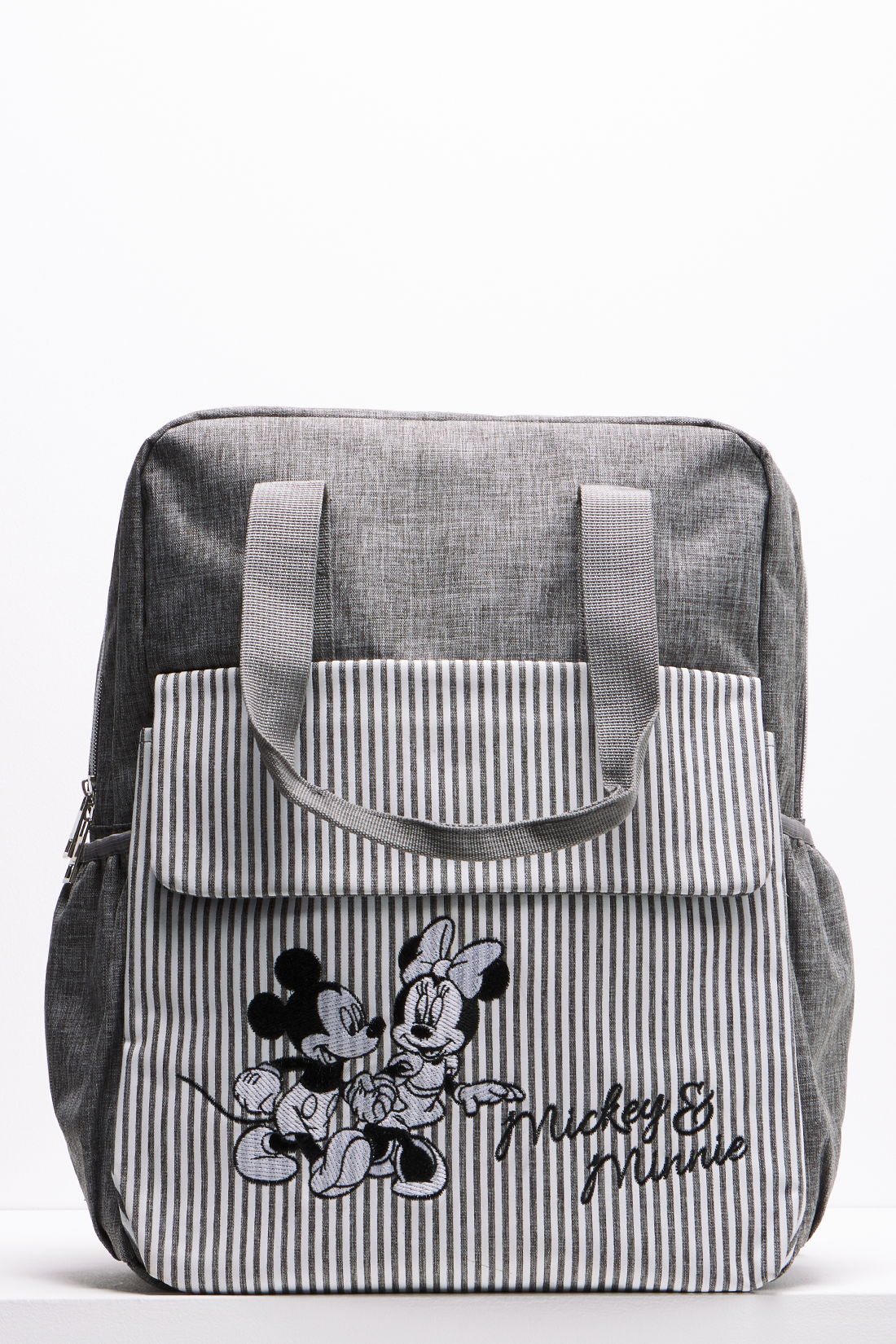 MICKEY AND MINNIE BACK PACK GREY-GREY-ONE SIZE