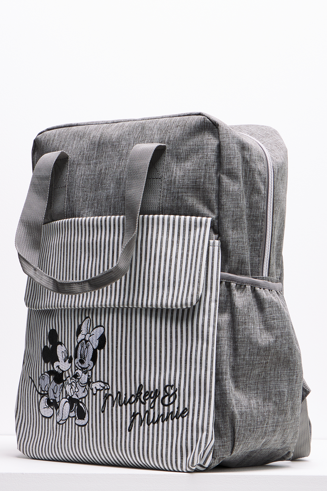 MICKEY AND MINNIE BACK PACK GREY-GREY-ONE SIZE